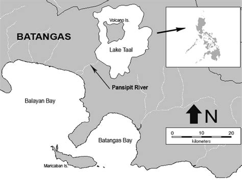 river in batangas|Pansipit River Map .